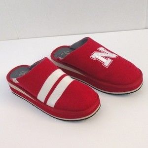 Nebraska Cornhuskers Zenzee Women's Wedge Slides Slippers Shoes XL US 10/11